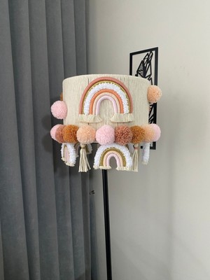 Normadia Şık Bebek ve Çocuk Odası Lambader Başlığı, Özelleştirilebilir, Ayak Hariç