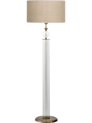 Normadia Modern Eskitme Cam Lambader, Çuval Bezi Detaylı, Özel Tasarım