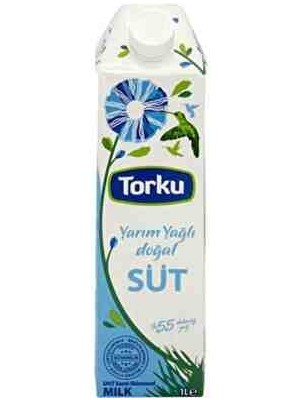 Buypass Torku Yarım Yağlı Doğal Süt 1 L