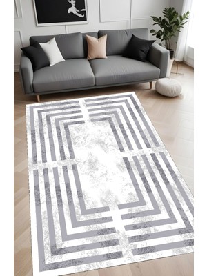 Eliana Home Yıkanabilir, Baskılı, Kaymaz Taban Salon, Mutfak, Yatak Odası Halı ve Yolluk LNA0064