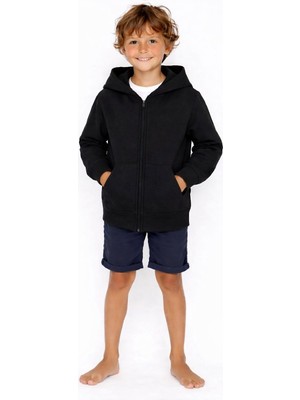 Coupon Çocuk Kapüşonlu Fermuarlı Sweatshirt