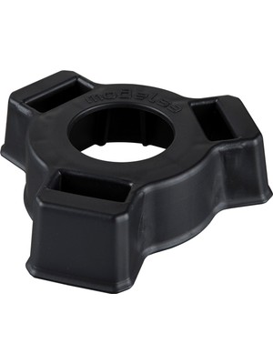 Normadia Siyah Lambader ve Abajur Ayak Montaj Parçası, 100 Adet Set