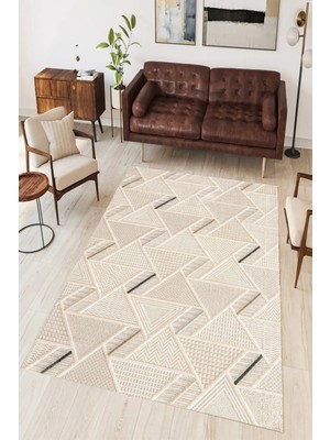 Rovigo Home Yıkanabilir, Baskılı, Kaymaz Taban Salon, Mutfak, Yatak Odası Halı ve Yolluk R-LNA0044