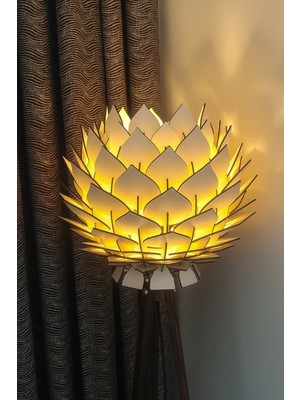 Normadia Şapkası Tasarımlı Dekoratif Lambader, Şık ve Modern Aydınlatma