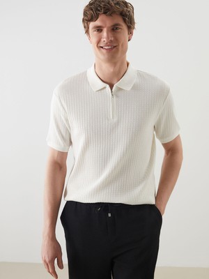 Lc Waikiki Yeni Sezon Polo Yaka Çizgili Erkek Tişört