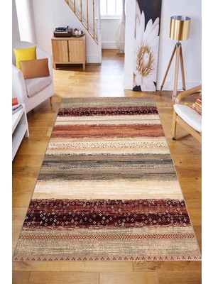 Rovigo Home Yıkanabilir, Baskılı, Kaymaz Taban Salon, Mutfak, Yatak Odası Halı ve Yolluk R-LNA0051