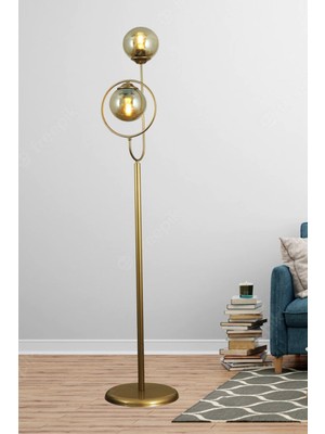 Normadia Modern Eskitme Lambader, Füme Cam Detaylı, Şık ve Şık Aydınlatma Seçeneği