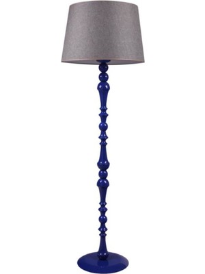 Normadia Modern Mavi ve Gri Lambader, Şapka Detaylı, Şık ve Fonksiyonel Aydınlatma