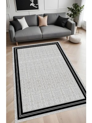 Rovigo Home Yıkanabilir, Baskılı, Kaymaz Taban Salon, Mutfak, Yatak Odası Halı ve Yolluk R-LNA0066