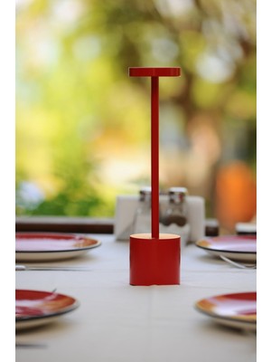 Normadia Taşınabilir LED Masa Lambası, Şarjlı, Hafif ve Şık Tasarım