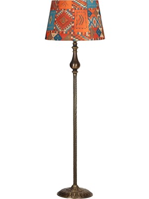 Normadia Eskitme Metal Lambader, Cappadocia Desenli, Şık ve Modern Aydınlatma Seçeneği