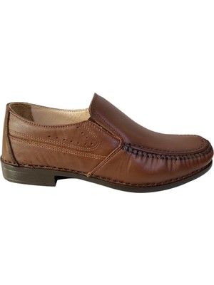 Pepita 3607 Topuklu Hafif  Taban Comfort Deri Erkek Ayakkabı
