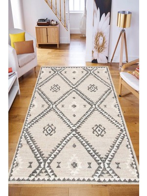 Rovigo Home Yıkanabilir, Baskılı, Kaymaz Taban Salon, Mutfak, Yatak Odası Halı ve Yolluk R-LNA0049