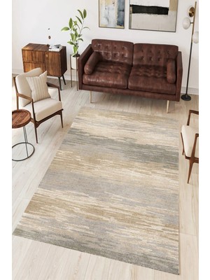 Rovigo Home Yıkanabilir, Baskılı, Kaymaz Taban Salon, Mutfak, Yatak Odası Halı ve Yolluk R-LNA0046