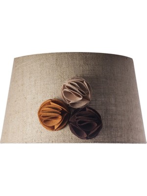 Normadia Şık ve Şık Kumaş Lambader Abajur Başlık ile Dekorunuza Zarafet Katın