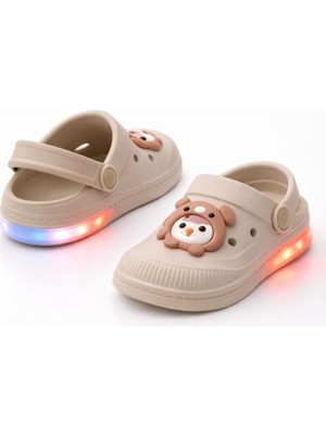 Slipcat Işıklı Minik Maymun Çocuk Sandalet Terlik