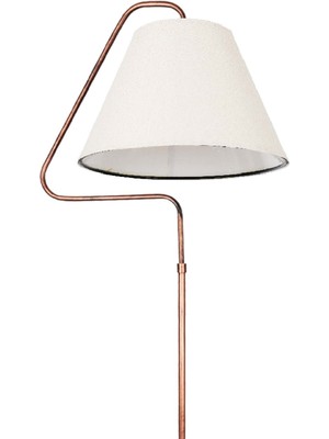 Normadia Modern Siyah Bakır Patine Güven Avize Lambader Üçgen Tasarım