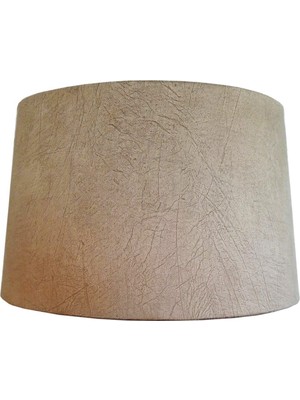 Normadia Şık Bej Antik Serisi Lambader Şapkası, Ev Dekorasyonuna Zarif Dokunuş