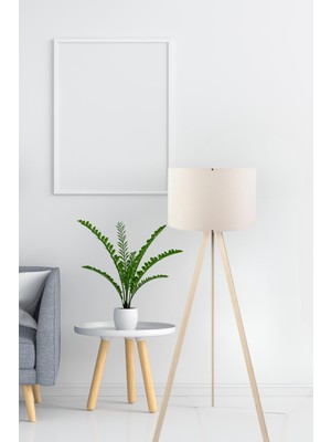 Normadia Şık Ahşap Üç Ayaklı Modern Lambader AYD-1524