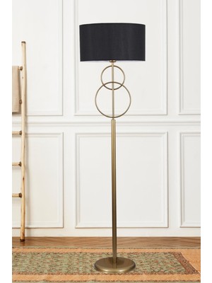 Normadia Modern Siyah Eskitme Lambader, Yatak Odası ve Salon Için Şık Aydınlatma