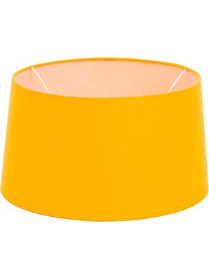 Normadia Modern ve Şık Hardal Lambader Şapkası ile Dekorasyonunuza Zarafet Katın