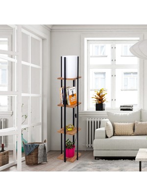 Normadia Şık Raflı Lambader ile Evinize Zarif Bir Dokunuş Katın