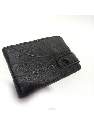 abnturk Kredi Kartlık Suni Deri Dik Dıştan Patlı 10 Kartlık Kredi Kart Cüzdanı 10 cm x 8 cm