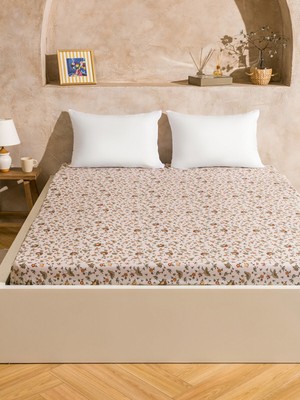 Lc Waikiki Yeni Sezon Çiçekli Çift Kişilik Lastikli Çarşaf