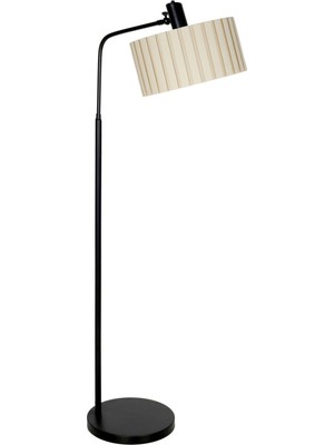 Normadia Modern Siyah Kaplama Metal Lambader, Şık ve Zarif Aydınlatma Parçası