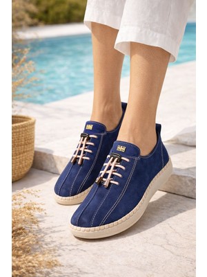 Dadwolf Comfort Sneaker Yumuşak Akıllı Bağcıklı Memory Taban Günlük Kaymaz Hafif Yürüyüş Ayakkabısı