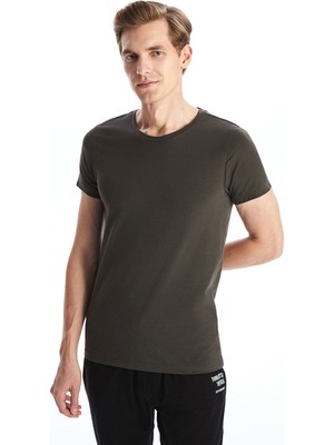 Lc Waikiki Yeni Sezon Bisiklet Yaka Kısa Kollu Erkek Atlet