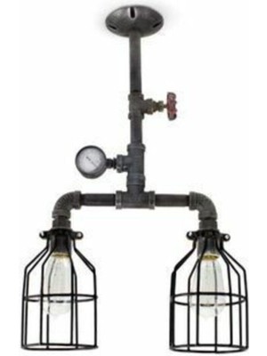 Normadia Şık Dekoratif Tavana Borudan Lambader, Modern ve Zarif Tasarım