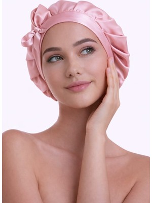 %100 Saf Ipek, Uzun Bağcıklı Lüks Bone