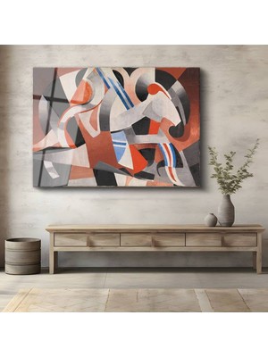 Limitless Design Fernand Léger Kontrast Formlar Modern Hd Baskı Duvar Cam Tablo Hd Baskı Tablo