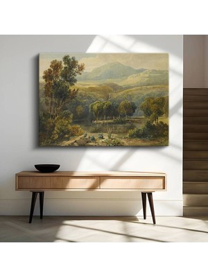 Limitless Design William Turner Kırsal Doğa Manzarası Kanvas Tablo Sanat Tablosu Klasik Ressam Tablosu