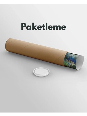 Fuart.Co Renkli Rüya Gökkuşağı Dijital Baskı Çocuk Odası Posteri (Çerçevesiz)