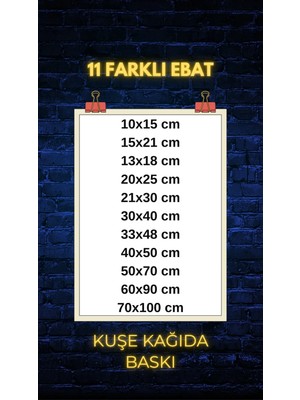 Fuart.Co Unicorn Karnavalı Dijital Baskı Çocuk Odası Posteri (Çerçevesiz) COFU
