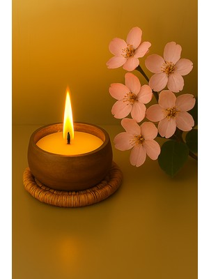 Siespure 🌿 Doğal Içerikli Krem Mum – 4 Farklı Esans Seçeneği