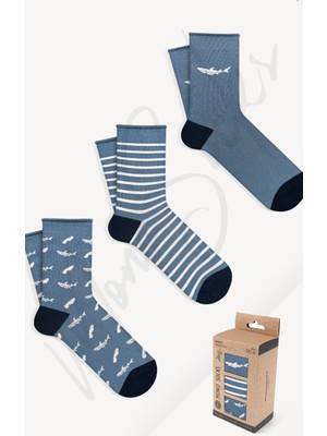 Bambu Çorap Hayvan Desenli