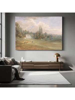 Limitless Design John Constable Kırsal Peyzaj Doğa Manzarası Kanvas Tablo Sanat Tablosu Klasik Ressam Tablosu
