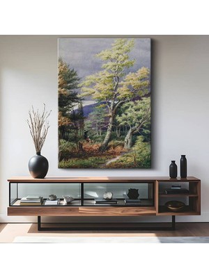 Limitless Design John Constable Sonbahar Renkleri Orman Kanvas Tablo Sanat Tablosu Klasik Ressam Tablosu