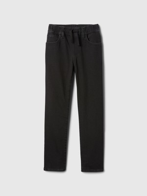 Gap Erkek Çocuk Siyah Pull-On Original Straight Jean Pantolon