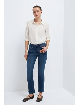 Mavi Kadın Kendra Gold Premium Gölgeli Koyu Mavi Jean Pantolon 10746A1552