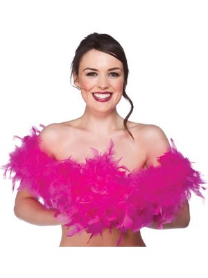 EkoAlışverişDünyam 2 Metre Boa Tüy Otriş - Pembe