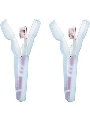 EkoAlışverişDünyam 2li Diş Fırça Kutusu Kapaklı