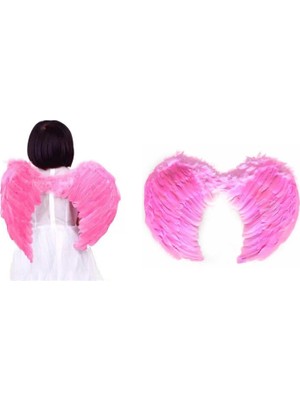 EkoAlışverişDünyam Melek Kanadı Büyük Boy  - Pembe