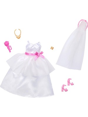 Belle Fusion Bfs HWV76  + Gelin Aksesuarları (Bebekler Ürüne Dahil Değildir.)