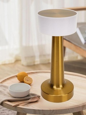 Normadia Şarjlı Masa Lambası, Modern ve Şık Tasarım, Enerji Tasarruflu, Hafif ve Taşınabilir