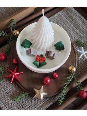 Home Kış Ormanı- Yeni Yıl Dekoratif Kokulu Kase Mum