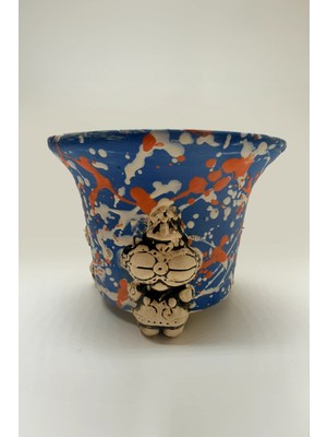 Haangarden El Yapımı Seramik Saksı